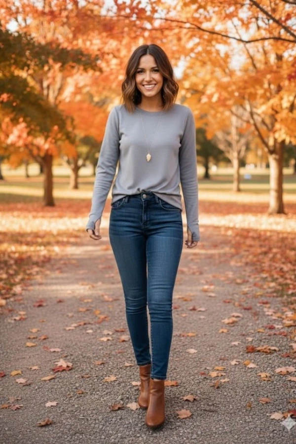 Kadın Uzun Kollu Bisiklet Yaka Dalgıç Kumaş Bluz