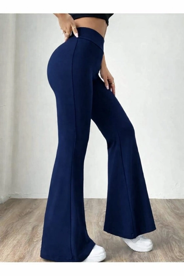 Kadın Yüksek Bel Ispanyol Paça Tayt