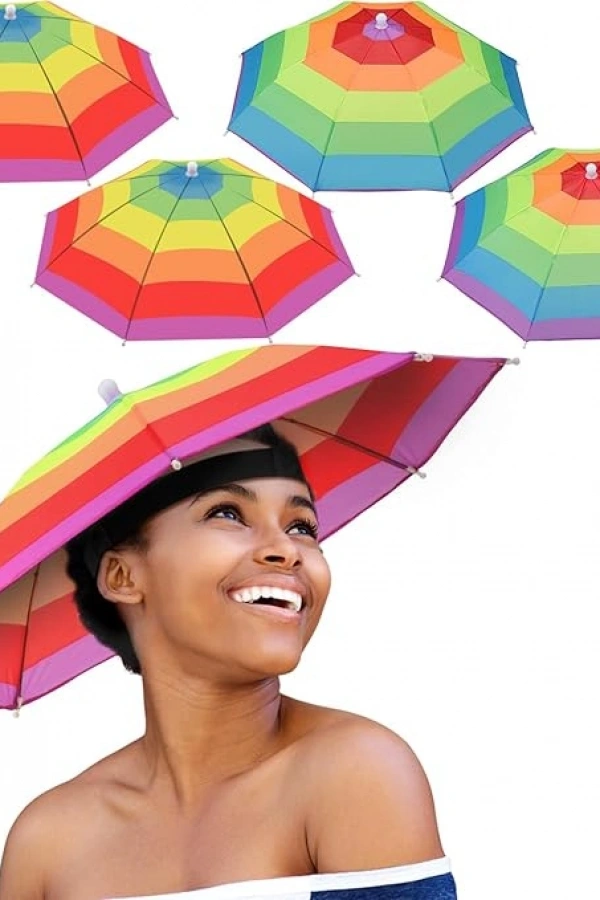 Kafa Şemsiyesi Gökkuşağı