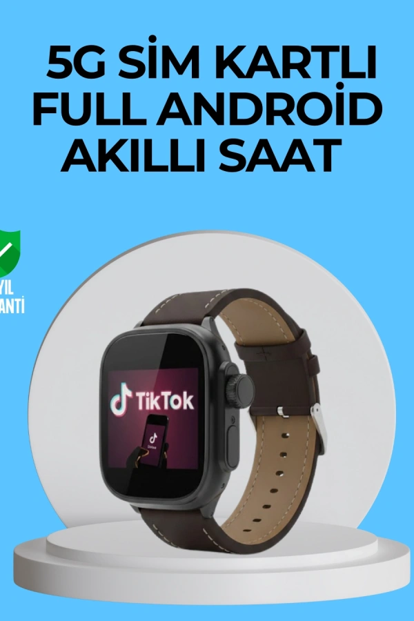 Kamera Özellikli Akıllı Saat Play Store Destekli