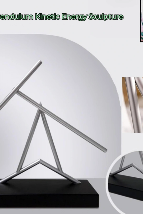 Kaos Sarkaç Pilli Newton Denge Beşiği