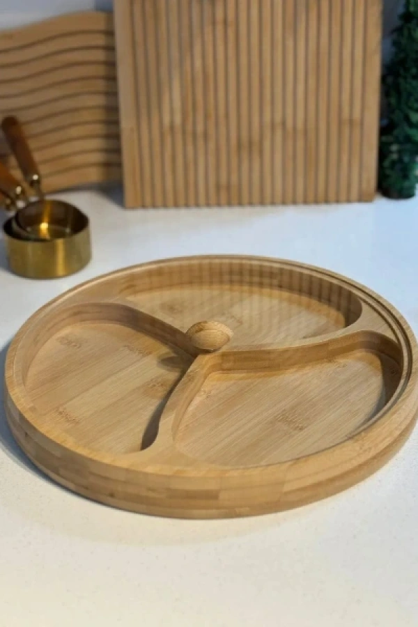 Kapaklı 3 Bölmeli Çerezlik