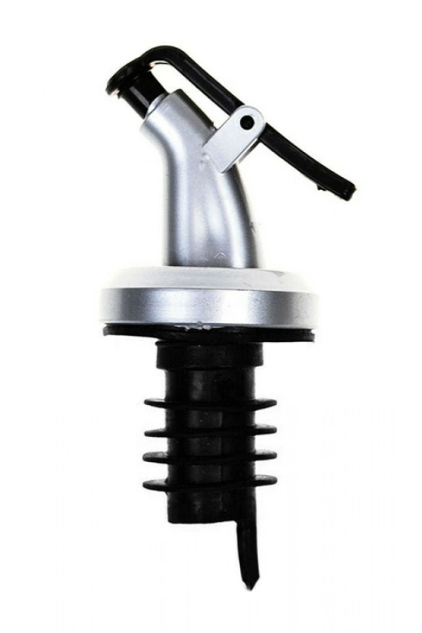 Kapaklı Şişe Ucu Servis Aparatı Damlalık Yağdanlık Tıpa