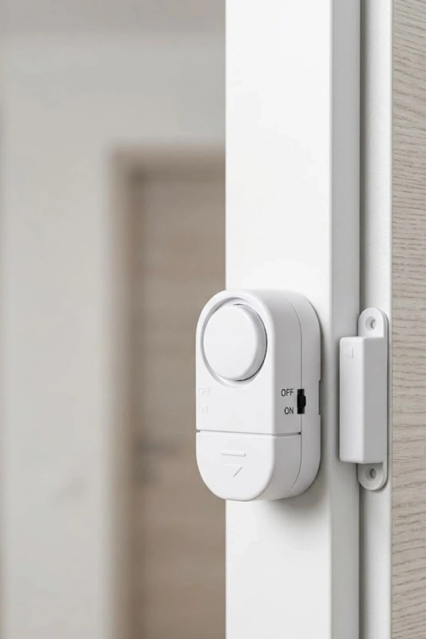 Kapı Pencere Alarmı Manyetik Sensörlü 90 dB Güçlü Sesli Güvenlik Alarm Sistemi