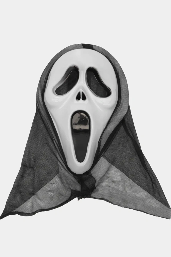 Kapşonlu Çığlık Maskesi Scream Maskesi 33x21 cm