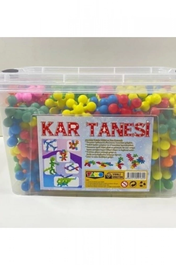 Kar Tanesi Moleküller Plastik Kutu 250 Adet