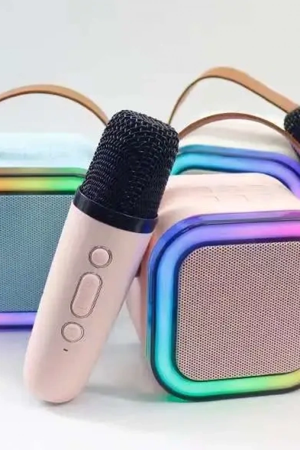 Karaoke Mikrofon Hoparlör Seti