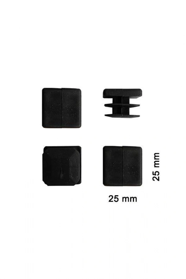 Kare Profil İç Tapa 25x25 mm 4 Adet