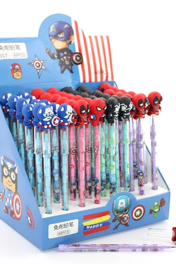 Karışık Kahraman Figürlü Yumurtlayan Kalem Model 2