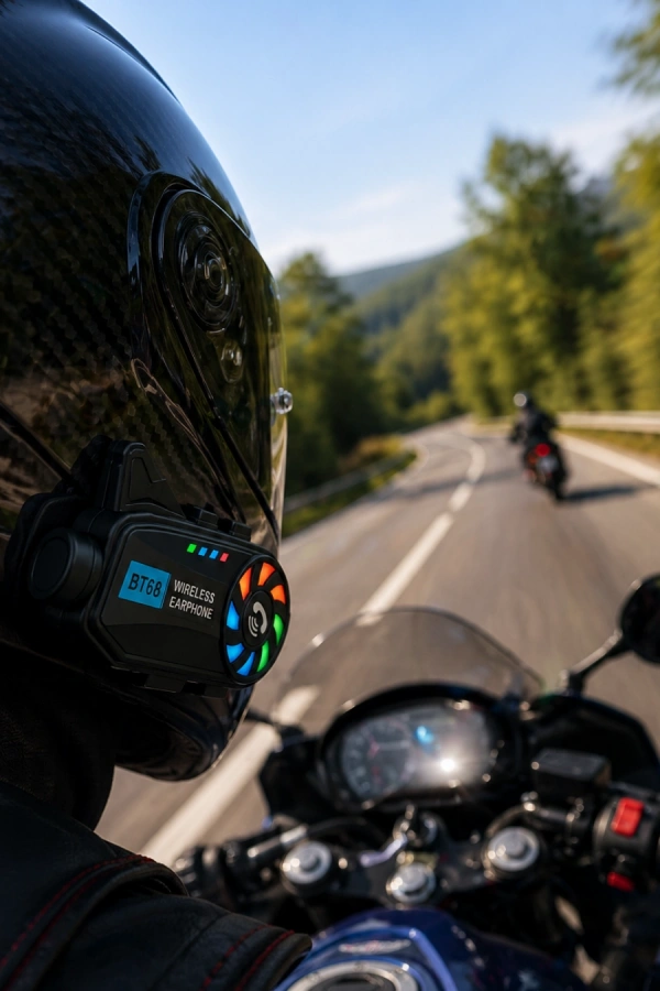 Kask Kamerası Bluetooth Bağlantılı 1080P Kayıt ve Akıllı Kontrol Sistemi