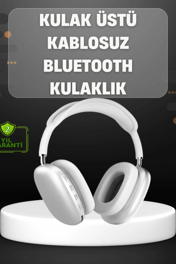 Katlanabilir Bluetooth V5.0 Kablosuz Kulaklık | 400 mAh, Gürültü Azaltma