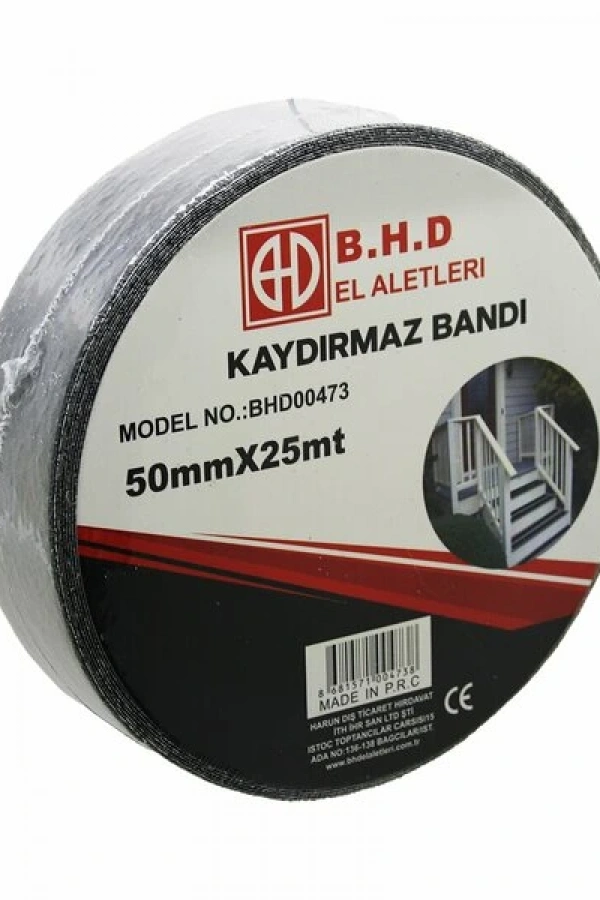 Kaydırmaz Siyah Bant 50 mm X 25 mt