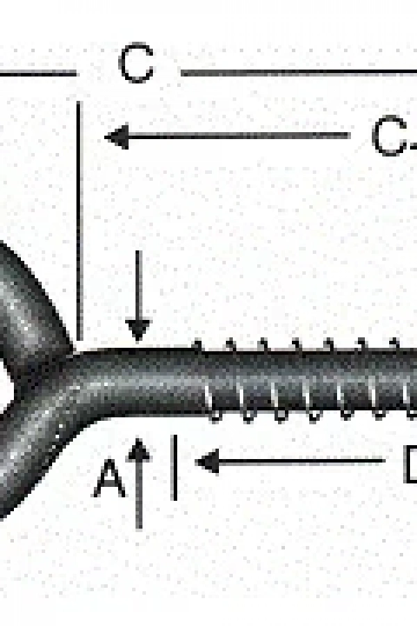 Kaynaklı Vida 8x160 - 50 Adet