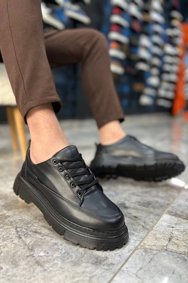 KB-702 Kuback Kömür Cilt Günlük Erkek Ayakkabı