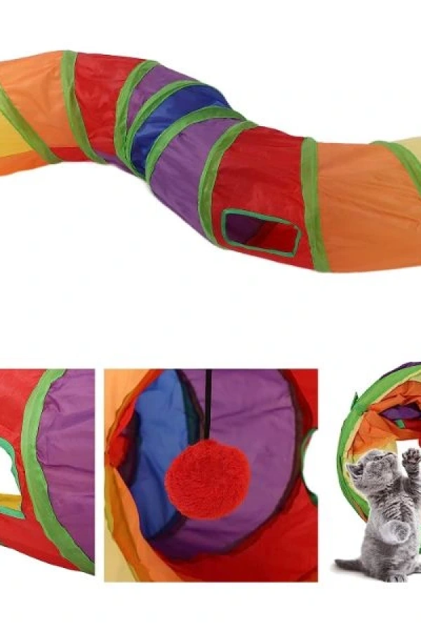Kedi Oyun Tüneli 117 cm
