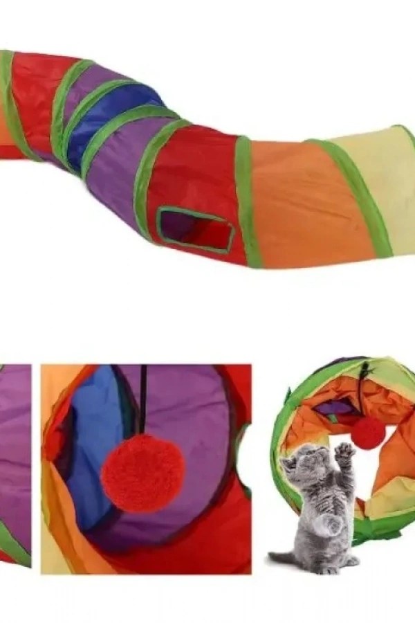 Kedi Oyun Tüneli 125 cm