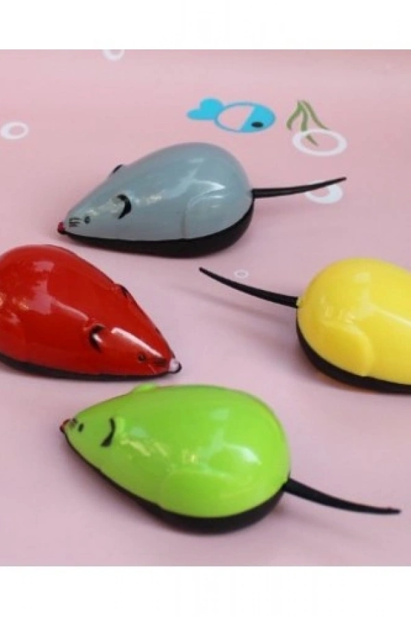 Kedi Oyuncağı Çek Bırak Fare