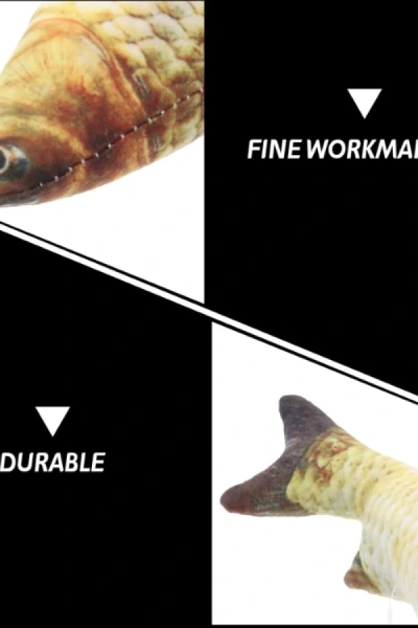 Kedi Oyuncağı Peluş Balık