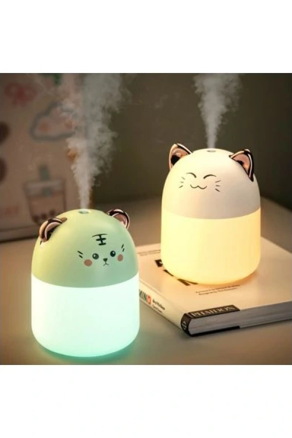 Kedi Tasarımlı Hava Nemlendirici
