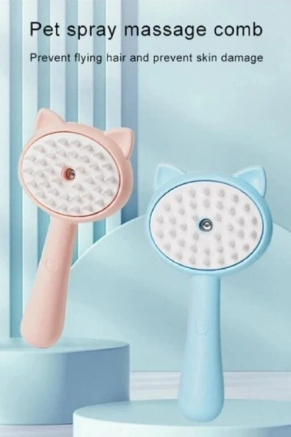 Kedi ve Köpekler İçin Buharlı Masaj Tarağı