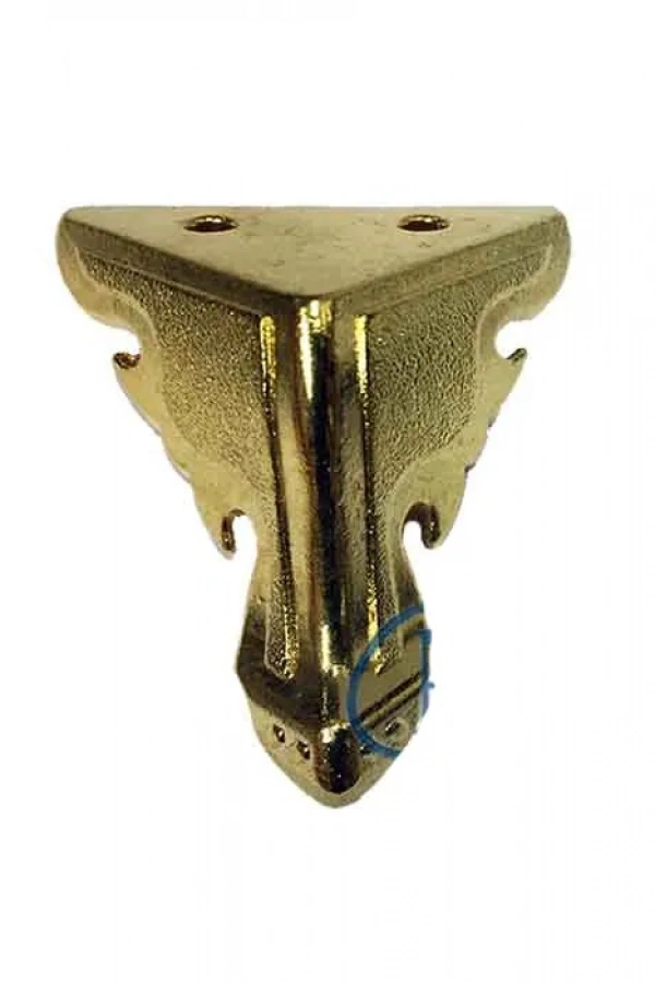 Kelebek Ahşap, Sunta Sandık Ayağı, Kutu Ayak 3,5 cm - Sarı