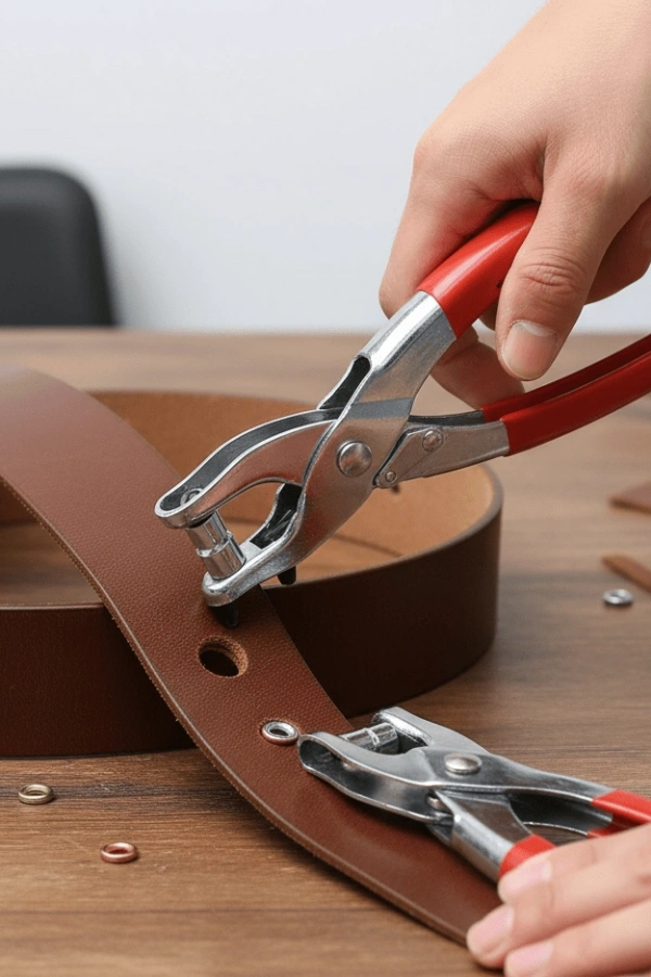 Kemer Delme Perçin Atma Pensesi 2 li Seti