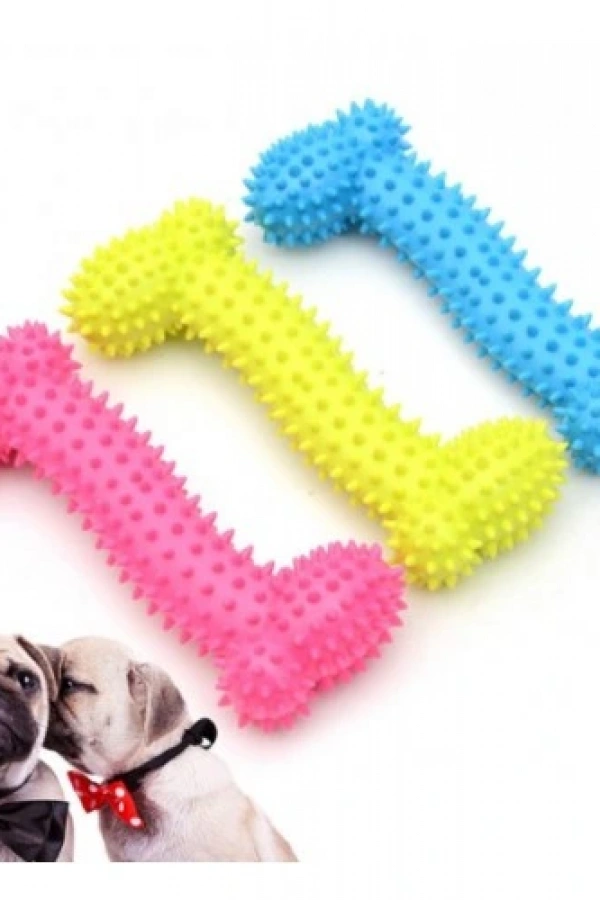 Kemik Şeklinde Köpek Diş Kaşıma Oyuncağı