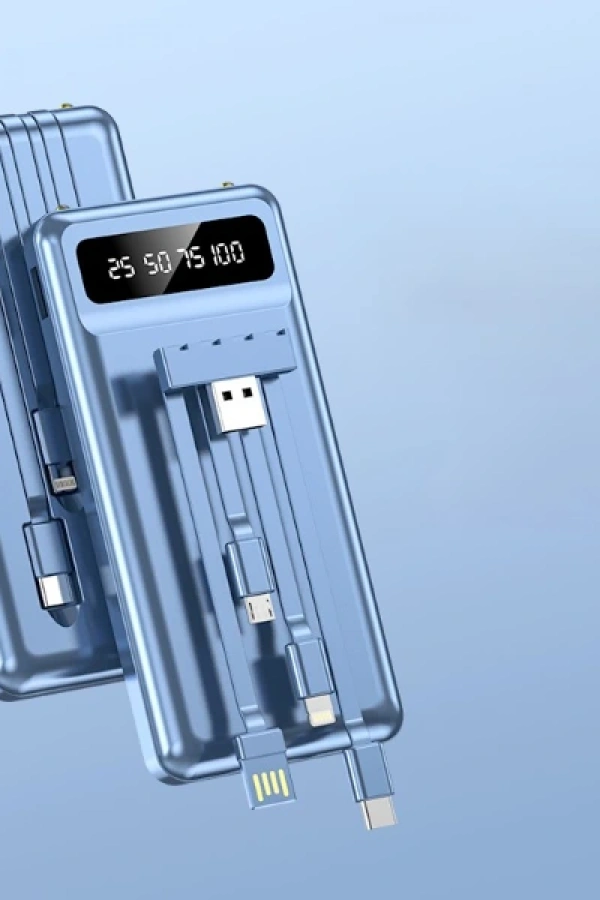 Kendinden Kablolu 10.000 mAh Powerbank