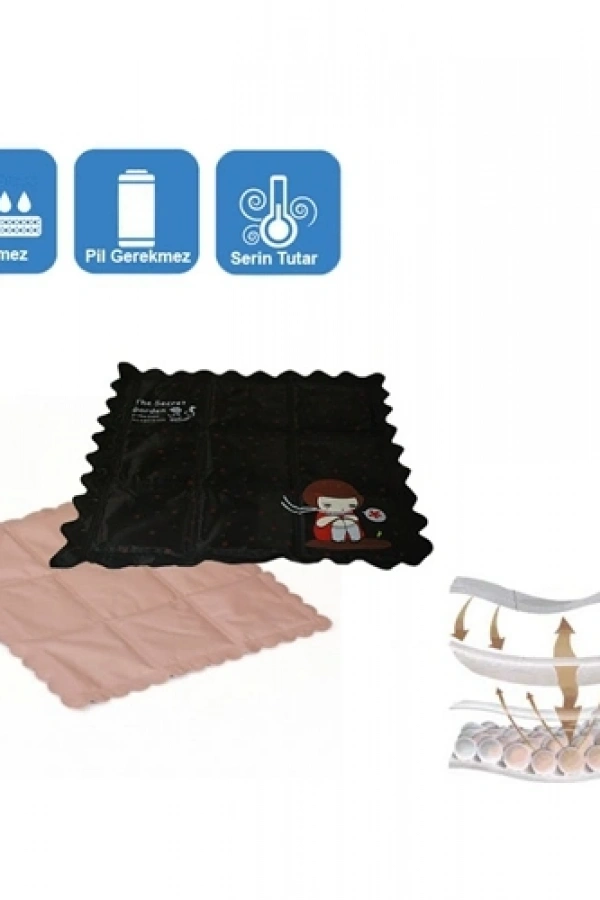 Kendinden Soğutmalı Serinletici Minder - Krem