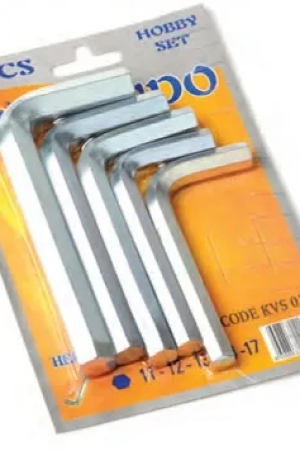 Kendo Büyük 6 Köşe Alyan Seti 5 Parça