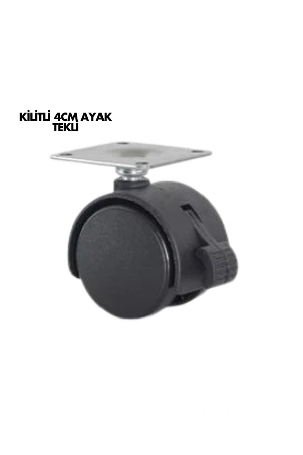 KİLİTLİ 4CM AYAK TEKLİ