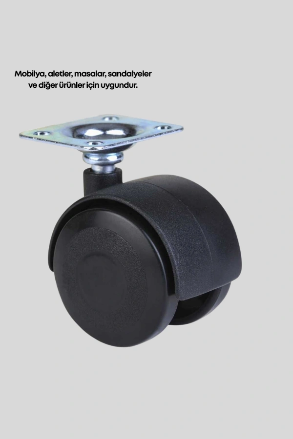 Kilitsiz 4 cm Mobilya Ayağı Tek Adet Pratik ve Dayanıklı