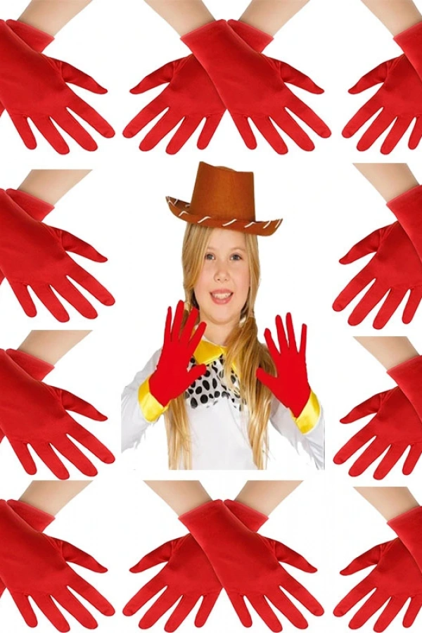 Kırmızı Bando Eldiveni Seti 10 çift (20 adet)