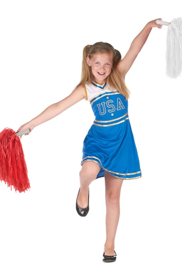 Kırmızı Beyaz Gösteri Ponponu