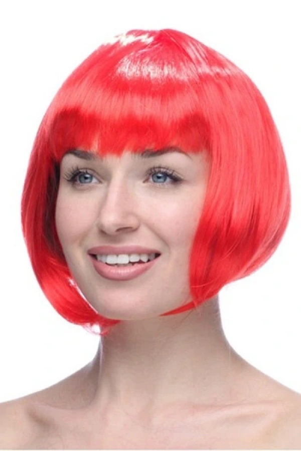 Kırmızı Peruk Saç