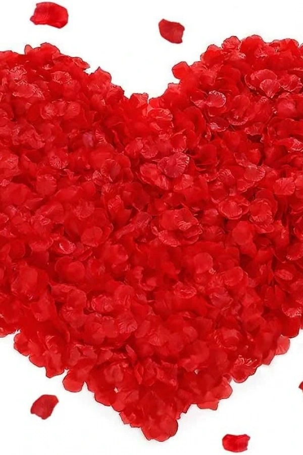 Kırmızı Renk Gül Yaprağı – 5 Paket 500 Adet