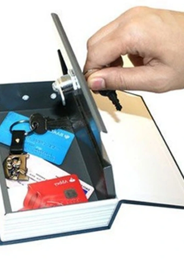 Kitap Görünümlü Gizli Kasa