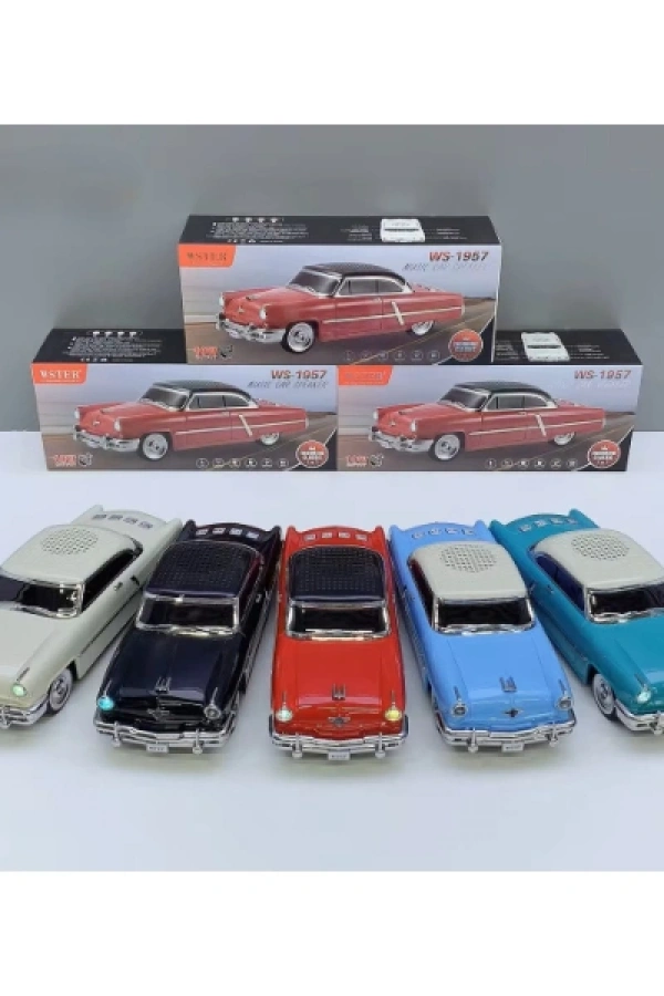 Klasik Araba Tasarımlı Bluetooth Hoparlör