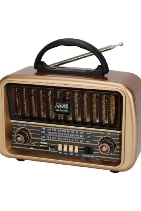 Klasik Taşınabilir Model Nostaljik Radyo