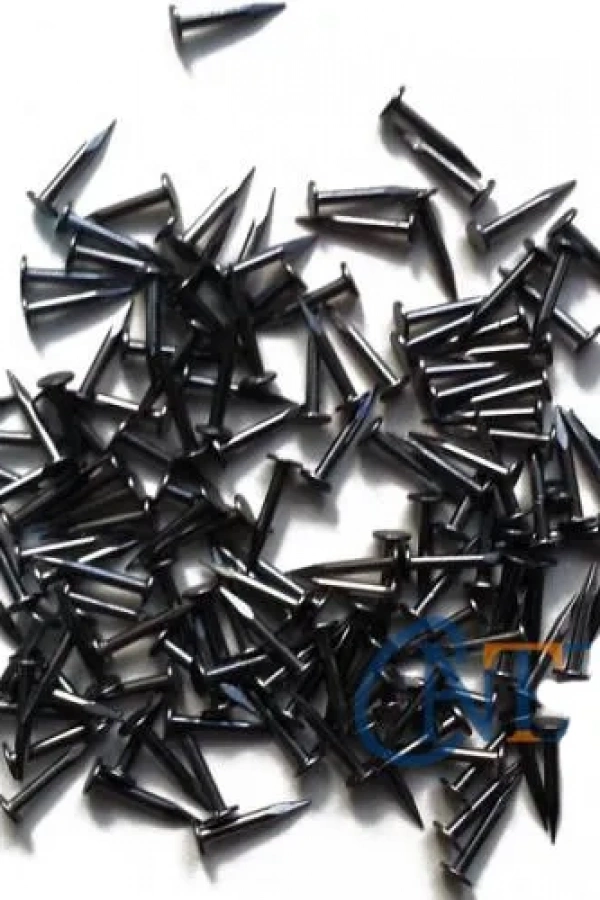 Klips, Menteşe, Ayağı Çivisi 9mm Çelik - Siyah 100gr