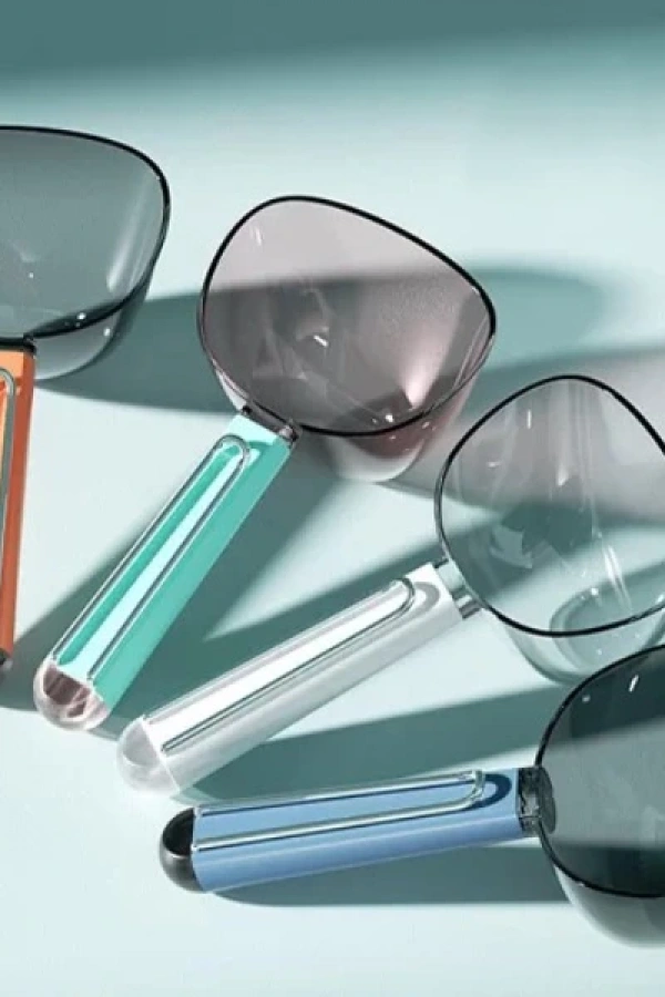 Klipsli Ölçekli Kedi Köpek Mama Küreği