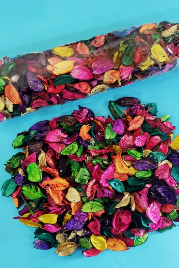 Kokulu Renkli Kuru Gül