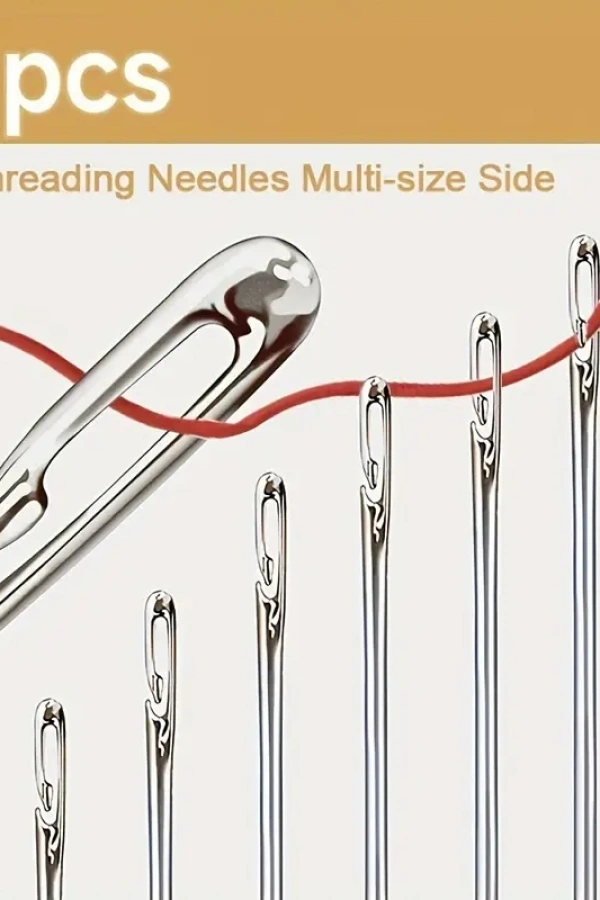 Kolay İplik Geçirilen İğne Seti 12 Adet