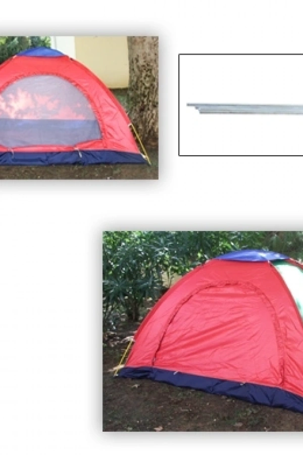 Kolay Kurulumlu Kamp Çadırı 3 - 4 Kişilik -Taşıma Çantalı