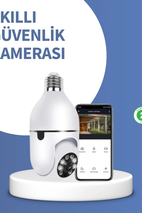 Kompakt Tasarımlı Gece Görüşlü Kablosuz Kamera