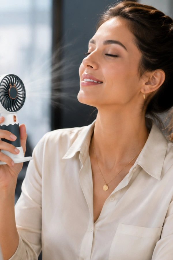 Kompakt Tasarımlı Kuvvetli Rüzgar Üfleyen Mini Fan