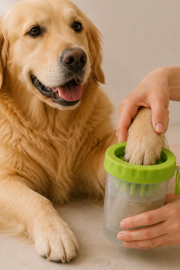 KÖPEK AYAK YIKAMA