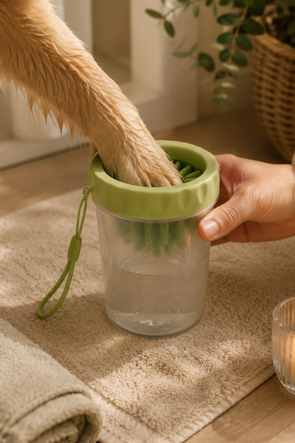 KÖPEK AYAK YIKAMA