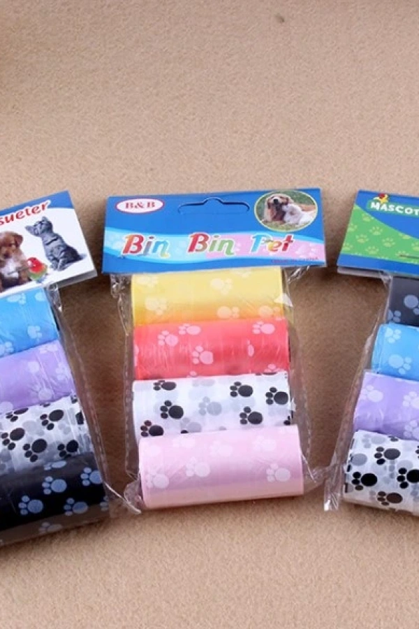 KÖPEK KAKA POŞETI 4LÜ SET