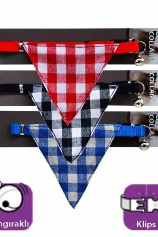 Köpek Tasması Fular Şeklinde